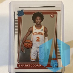 2021 Donruss Optic #158 Sharife Cooper Rated Rookie Atlanta Hawks